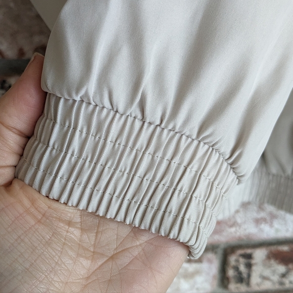 🎐 Seaside Oregon Beige Windbreaker Pullover Baru Sports Small - Picture 3 of 7